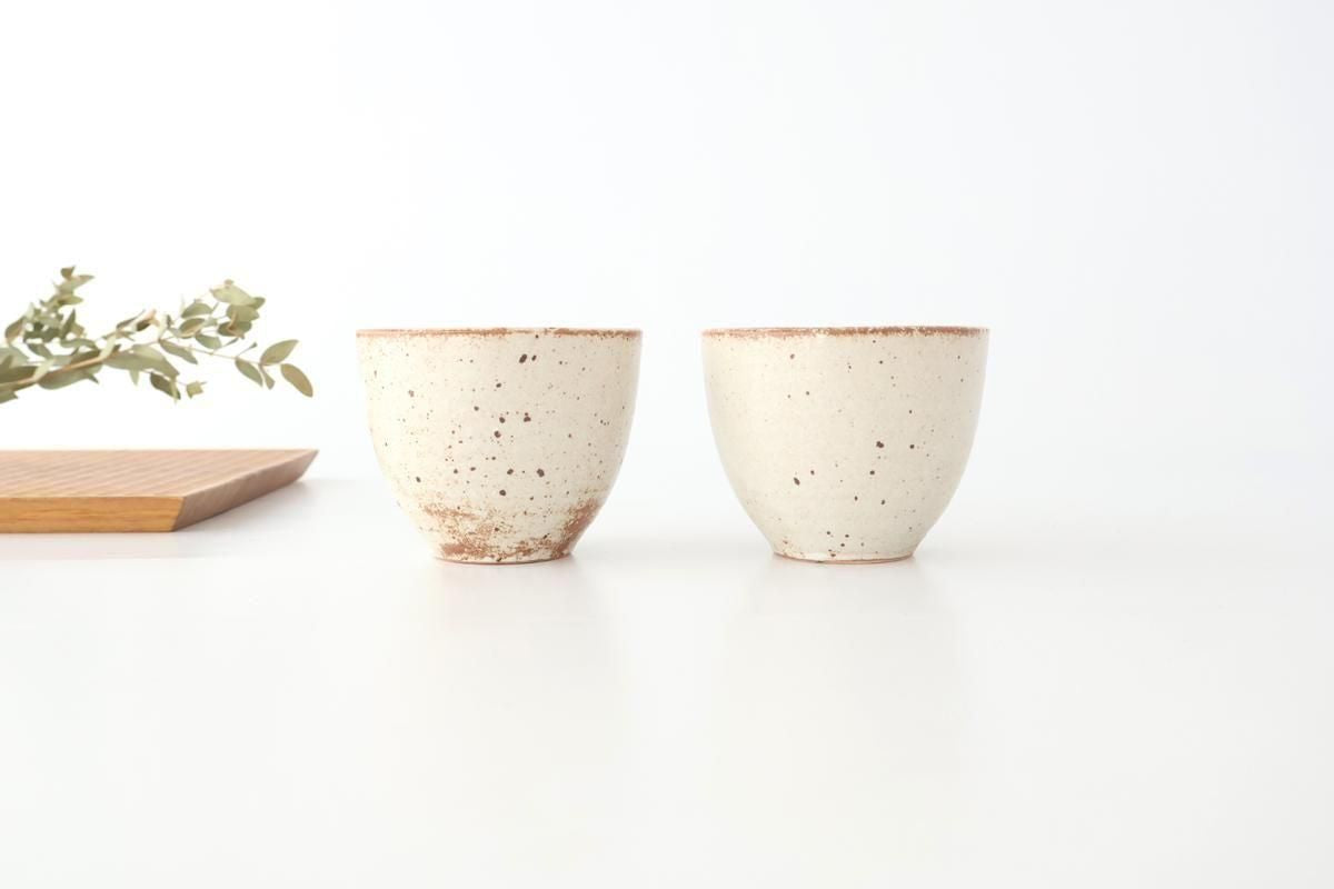 Japanese Cup For Sencha Shino  | Yunomi Mino Ware