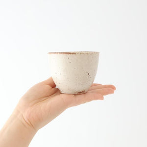 Japanese Cup For Sencha Shino  | Yunomi Mino Ware
