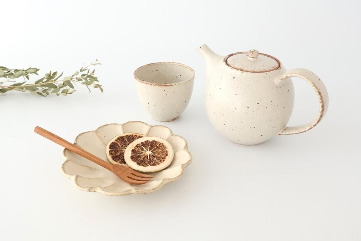 Japanese Cup For Sencha Shino  | Yunomi Mino Ware