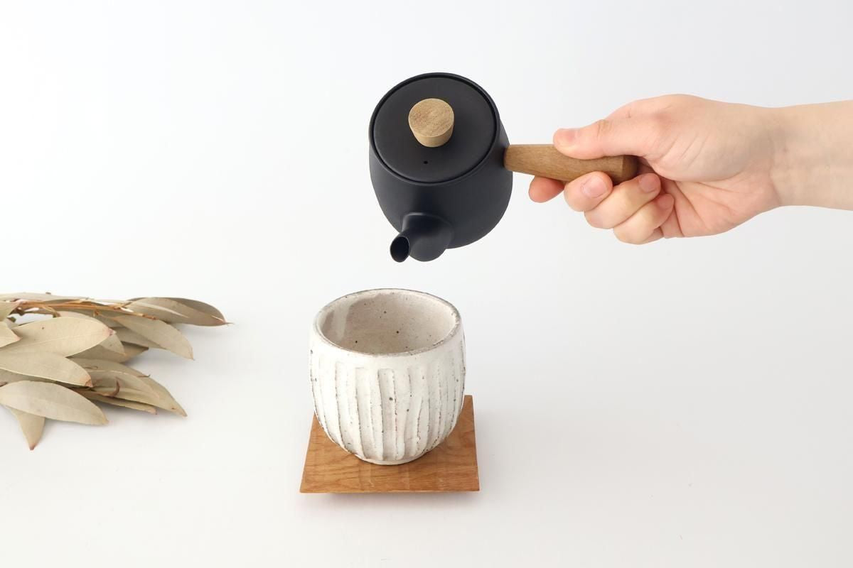 Miyazaki Seisakusho Stainless Teapot Black S | Kyusu