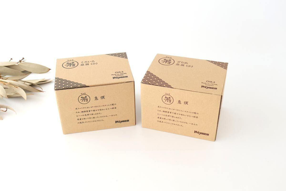 Miyazaki Seisakusho Stainless Teapot Black S | Kyusu