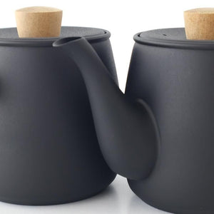 Miyazaki Seisakusho Stainless Teapot Black S | Kyusu