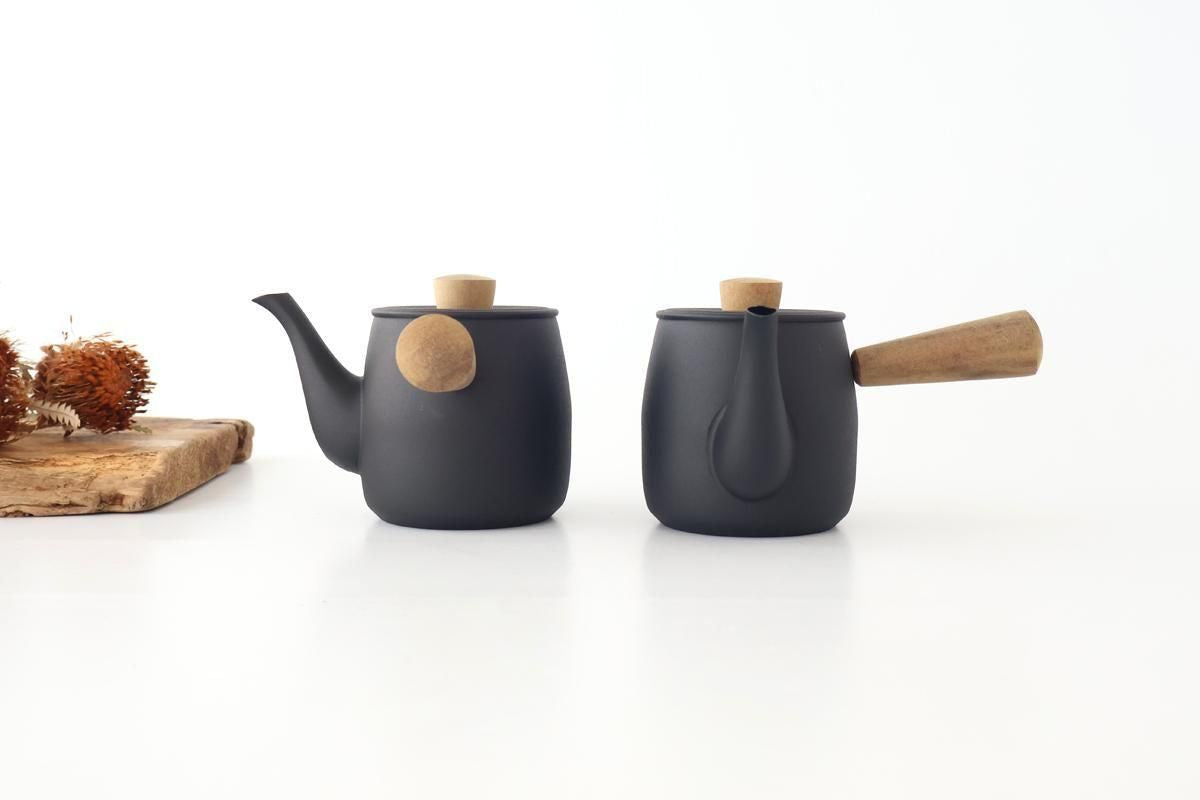 Miyazaki Seisakusho Stainless Teapot Black S | Kyusu