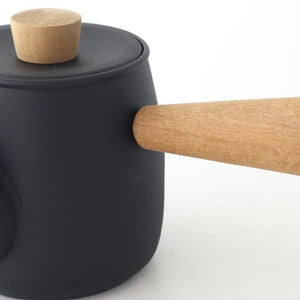 Miyazaki Seisakusho Stainless Teapot Black S | Kyusu