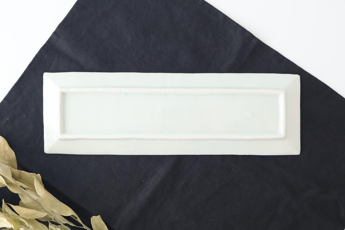 Rectangle Plate Peony Arabesque｜Sushi Plate Arita Ware