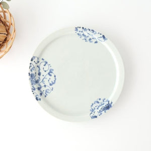 Round Flat Plate Chrysanthemum Arabesque 21㎝/8.3in | Arita Ware