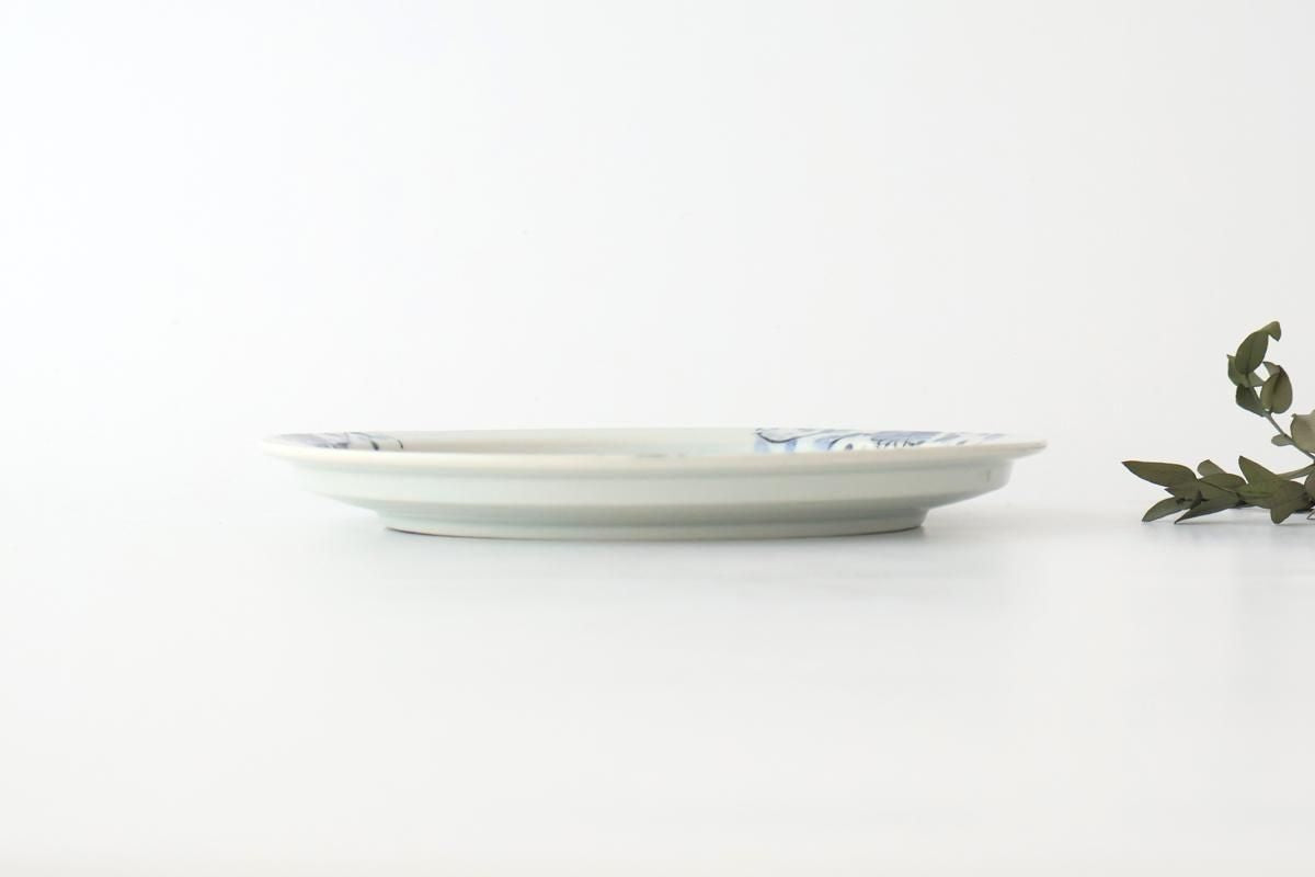 Round Flat Plate Chrysanthemum Arabesque 21㎝/8.3in | Arita Ware