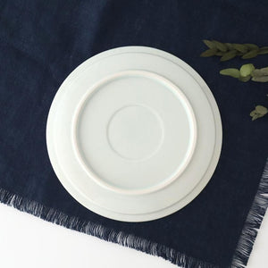 Round Flat Plate Chrysanthemum Arabesque 21㎝/8.3in | Arita Ware