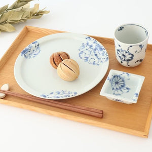 Round Flat Plate Chrysanthemum Arabesque 21㎝/8.3in | Arita Ware