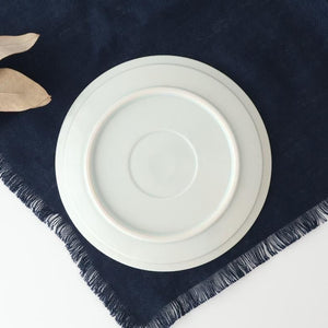 Round Flat Plate Blue Chrysanthemum 21㎝/8.3in | Arita Ware