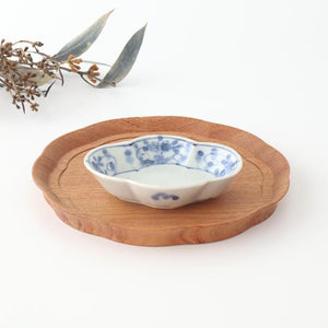 Small Plate Peony and Arabesque | Sauce Plate Arita Ware