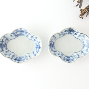 Small Plate Peony and Arabesque | Sauce Plate Arita Ware
