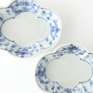 Small Plate Peony and Arabesque | Sauce Plate Arita Ware