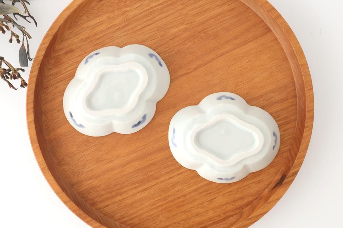 Small Plate Peony and Arabesque | Sauce Plate Arita Ware