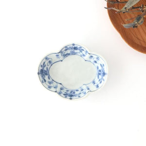 Small Plate Peony and Arabesque | Sauce Plate Arita Ware