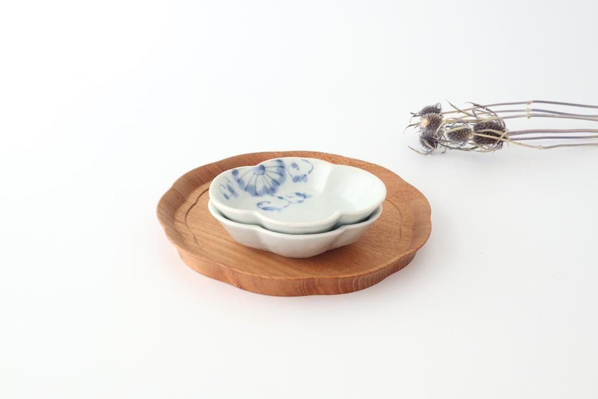 Small Plate Chrysanthemum | Sauce Plate Arita Ware