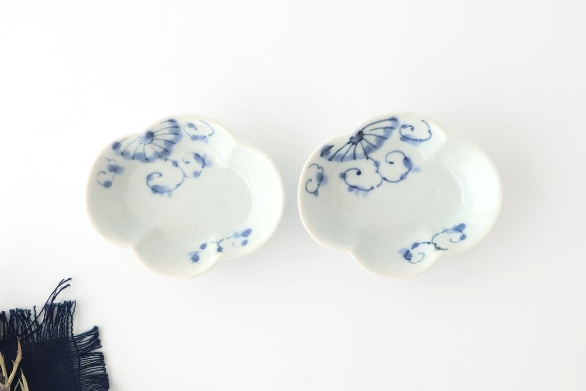 Small Plate Chrysanthemum | Sauce Plate Arita Ware