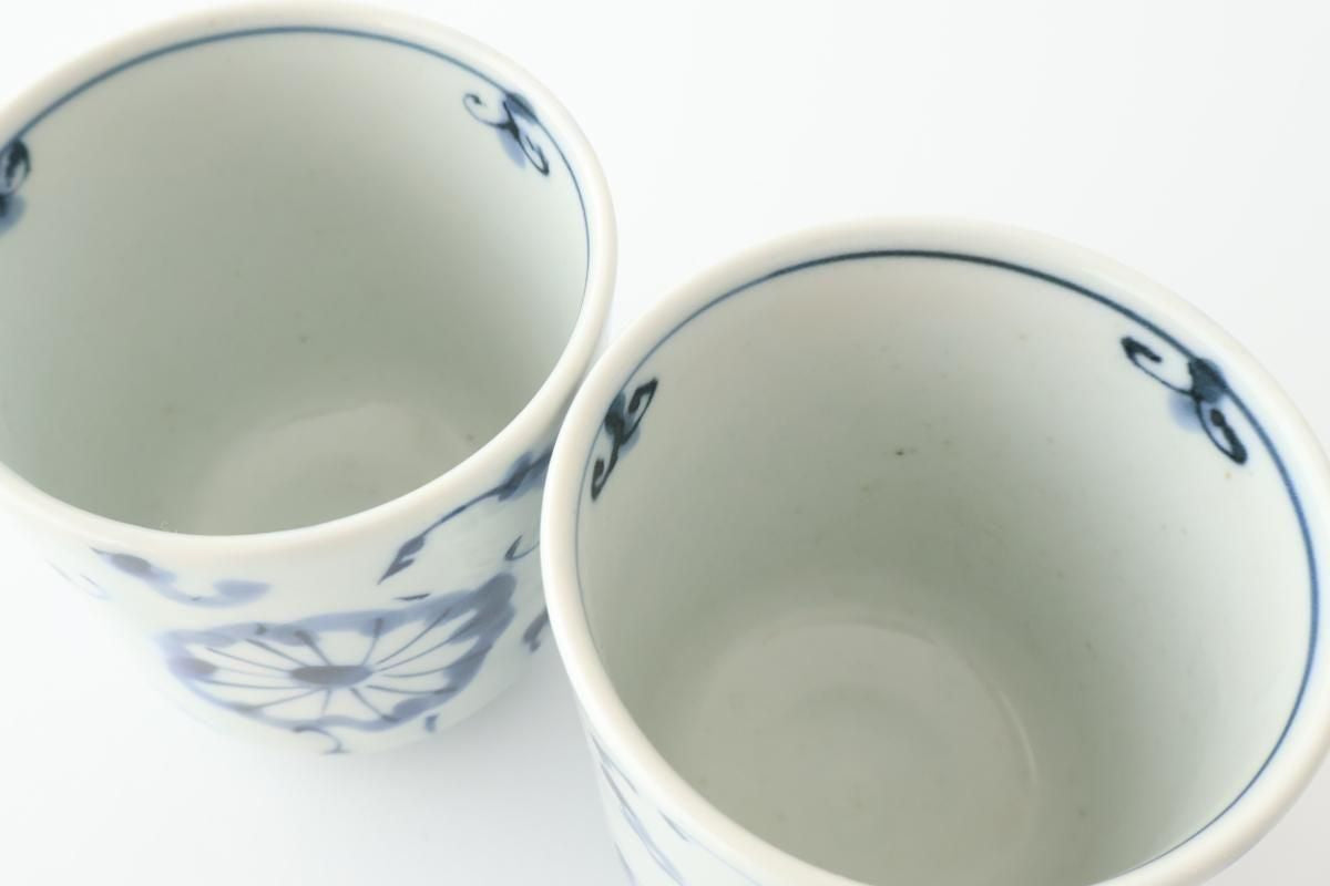 Japanese Cup Chrysanthemum | Yunomi Arita Ware