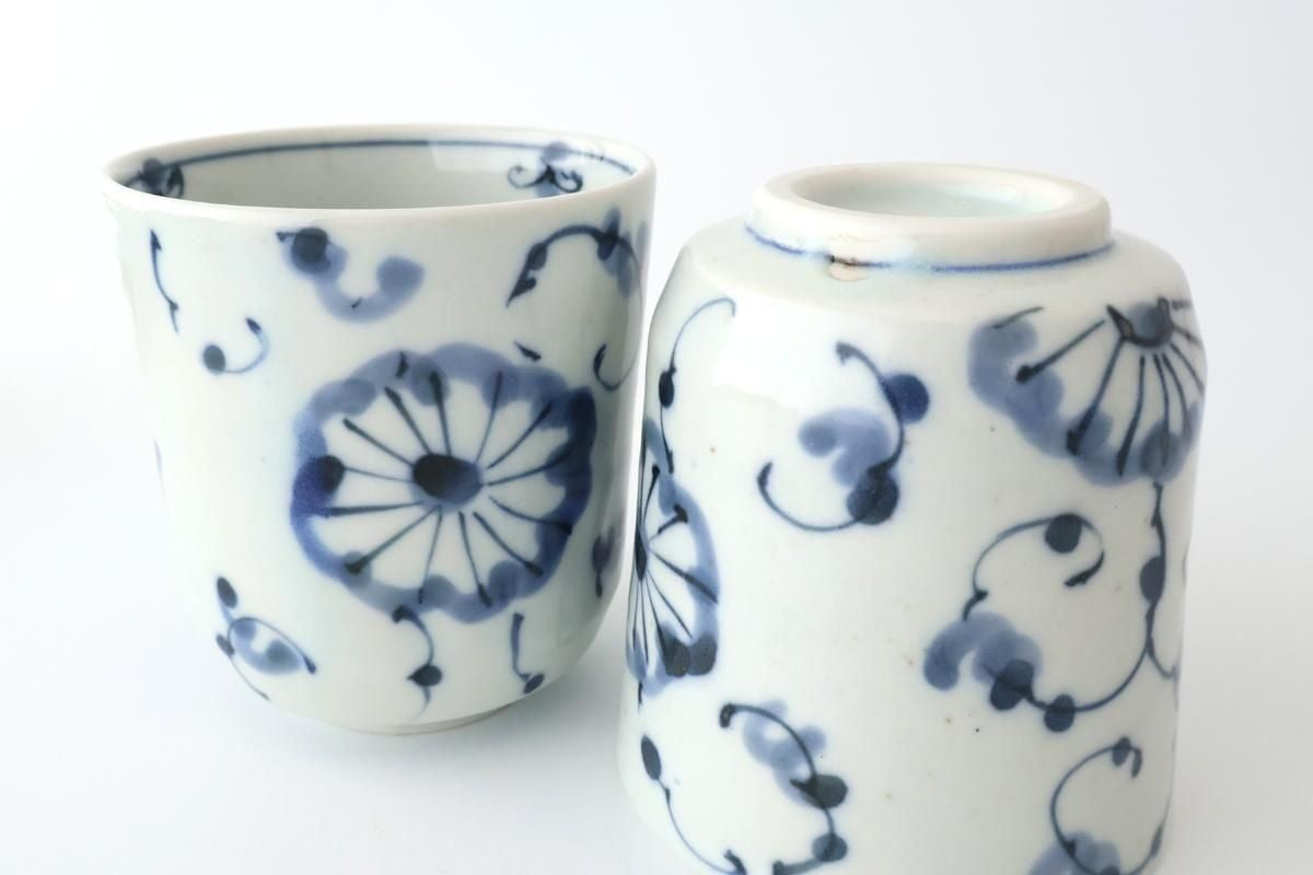 Japanese Cup Chrysanthemum | Yunomi Arita Ware