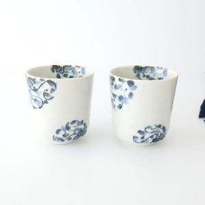 Japanese Cup Chrysanthemum Arabesque  | Yunomi Arita Ware