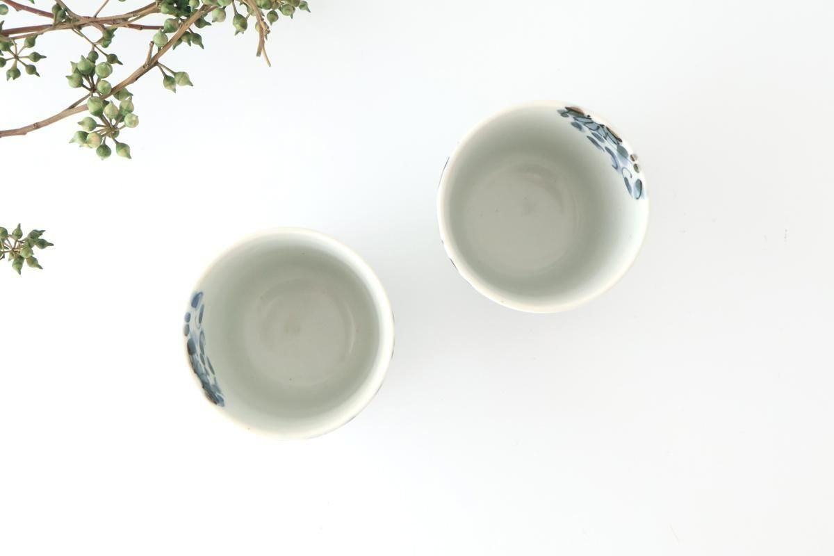 Japanese Cup Chrysanthemum Arabesque  | Yunomi Arita Ware