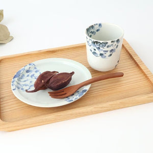 Japanese Cup Chrysanthemum Arabesque  | Yunomi Arita Ware