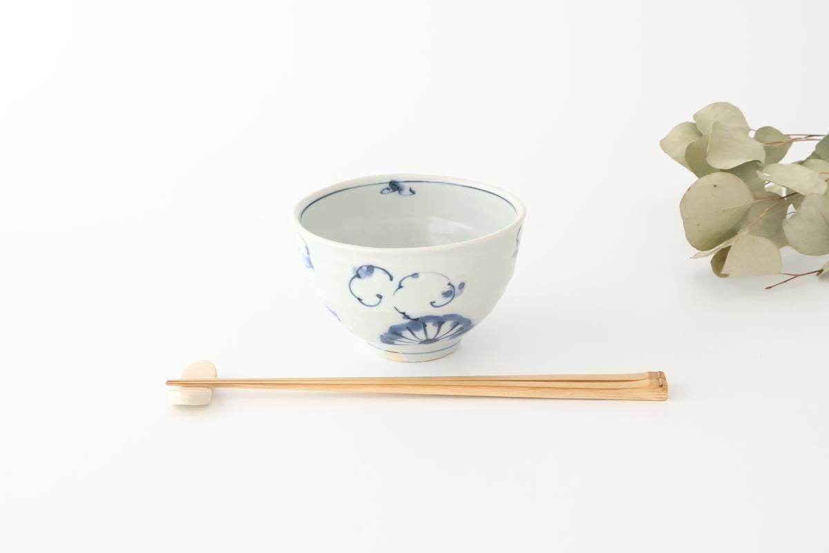 Round Rice Bowl Chrysanthemum | Arita Ware