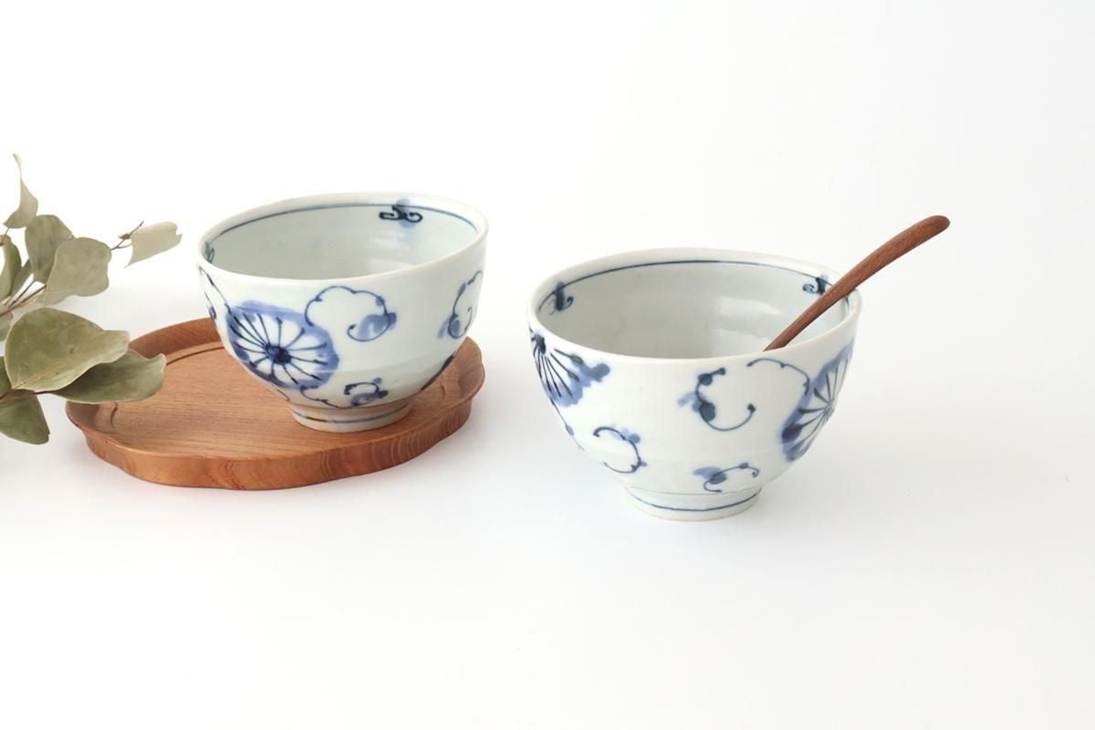 Round Rice Bowl Chrysanthemum | Arita Ware