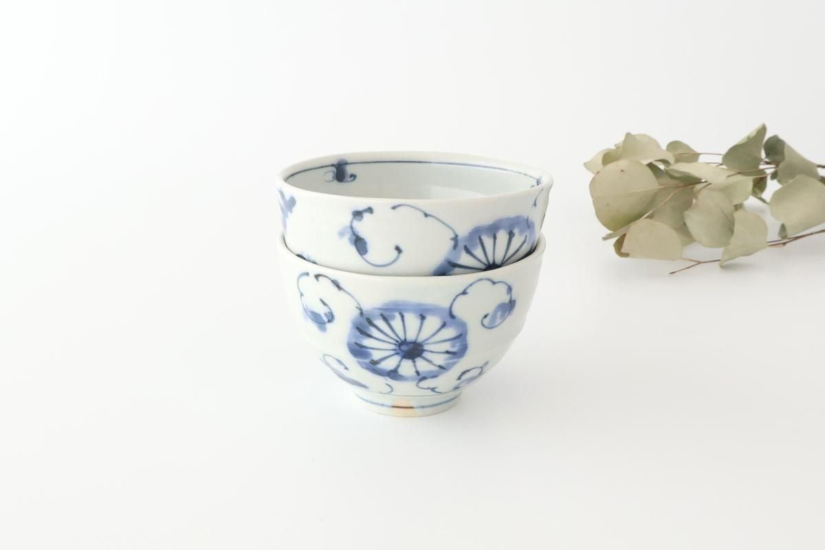 Round Rice Bowl Chrysanthemum | Arita Ware