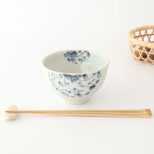 Round Rice Bowl Chrysanthemum Arabesque  | Arita Ware