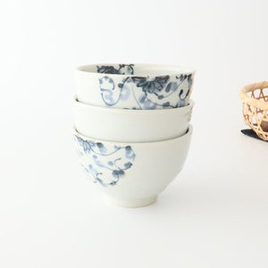 Round Rice Bowl Chrysanthemum Arabesque  | Arita Ware