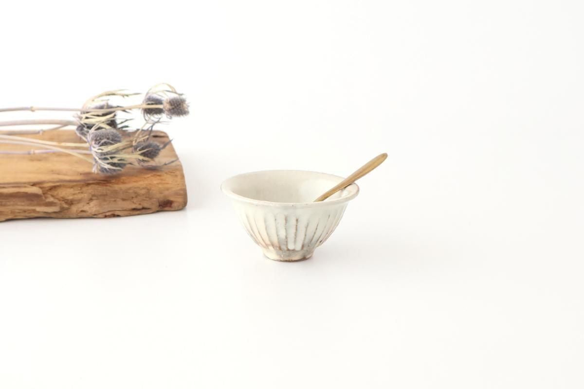 Furutani Seitosho Sake Cup Guinomi Shinogi White