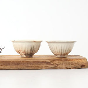 Furutani Seitosho Sake Cup Guinomi Shinogi White