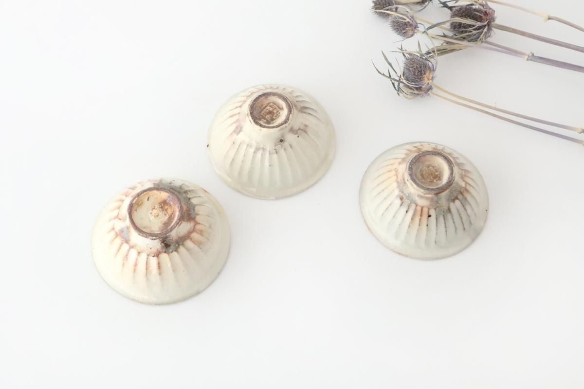 Furutani Seitosho Sake Cup Guinomi Shinogi White