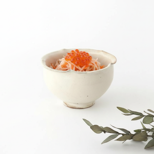 Furutani Seitosho Flower-shaped Bowl White | Kobachi