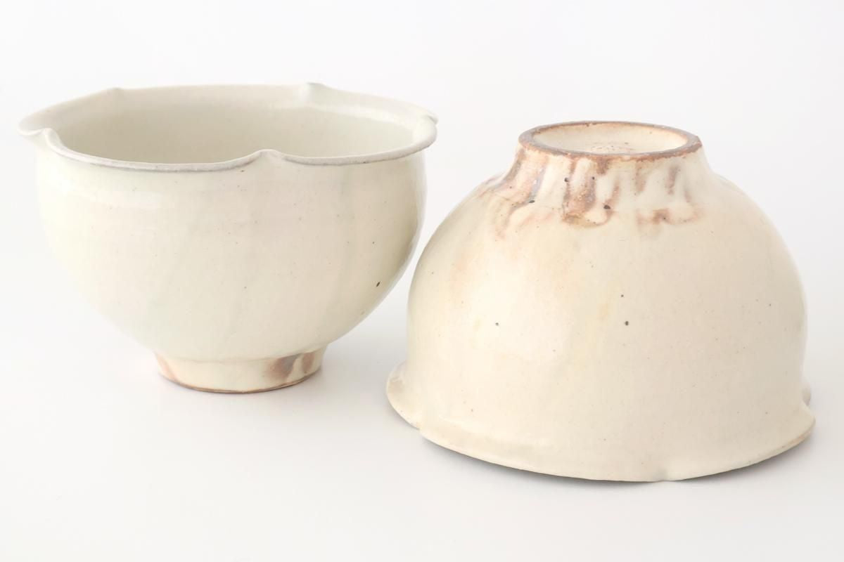 Furutani Seitosho Flower-shaped Bowl White | Kobachi