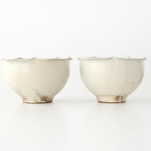 Furutani Seitosho Flower-shaped Bowl White | Kobachi