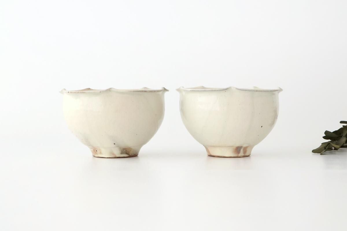 Furutani Seitosho Flower-shaped Bowl White | Kobachi
