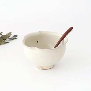 Furutani Seitosho Flower-shaped Bowl White | Kobachi