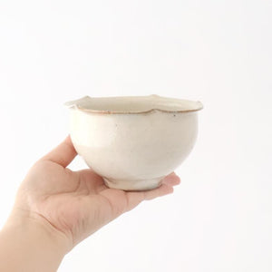Furutani Seitosho Flower-shaped Bowl White | Kobachi
