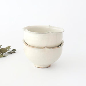 Furutani Seitosho Flower-shaped Bowl White | Kobachi