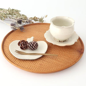 Furutani Seitosho Flower-shaped Japanese Cup White | Yunomi