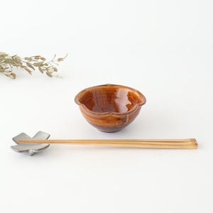 Furutani Seitosho Flower-shaped Small Bowl Brown
