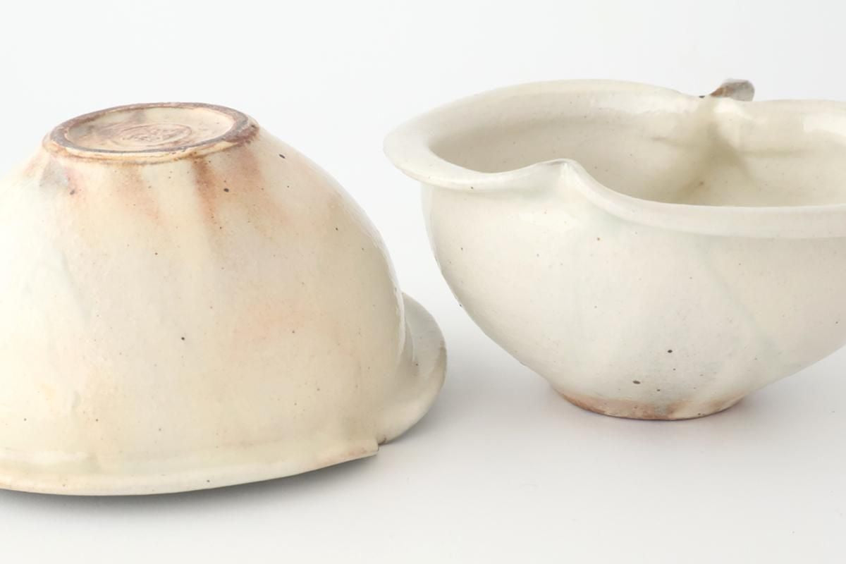 Furutani Seitosho Apple-shaped Bowl White 15㎝/6in