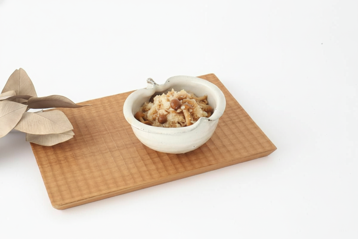 Furutani Seitosho Apple-shaped Bowl White 11㎝/4.3in