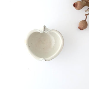 Furutani Seitosho Apple-shaped Bowl White 11㎝/4.3in