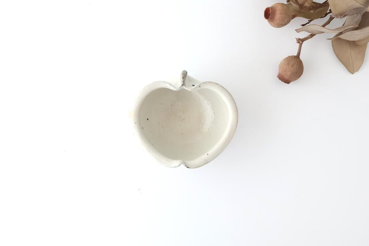 Furutani Seitosho Apple-shaped Bowl White 11㎝/4.3in