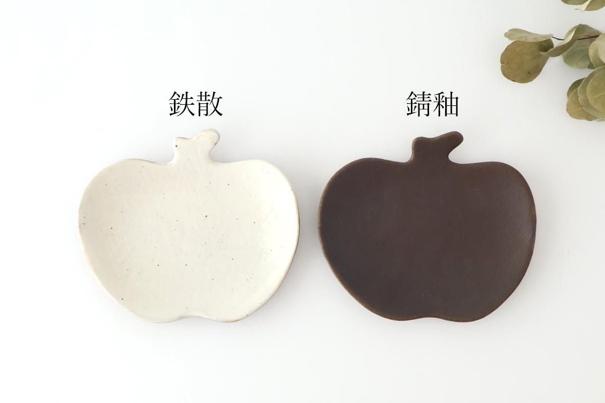 Furutani Seitosho Apple-shaped Plate White 16.5㎝/6.5in
