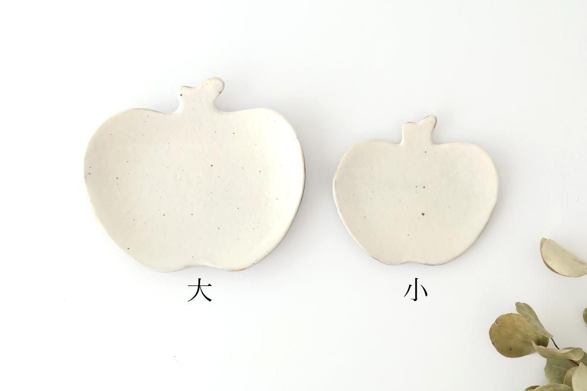 Furutani Seitosho Apple-shaped Plate White 16.5㎝/6.5in