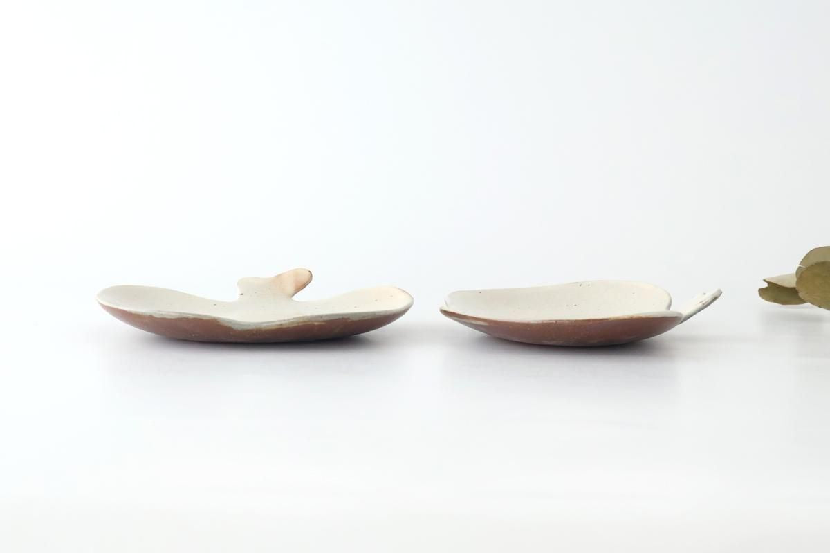 Furutani Seitosho Apple-shaped Plate White 16.5㎝/6.5in